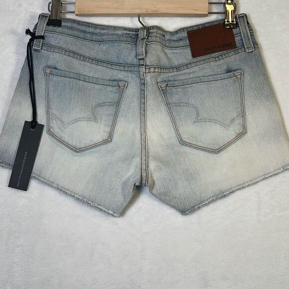 Big Star jean denim shorts- Alex Mid Rise Skinny jean shorts-New w/tag- Women 27 - Picture 4 of 5